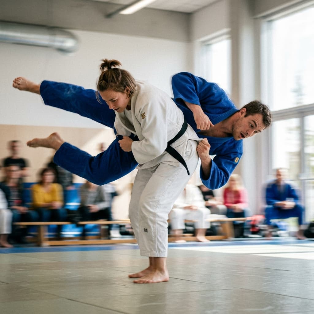 Spectacular Overhead Shoulder Throw Demonstration